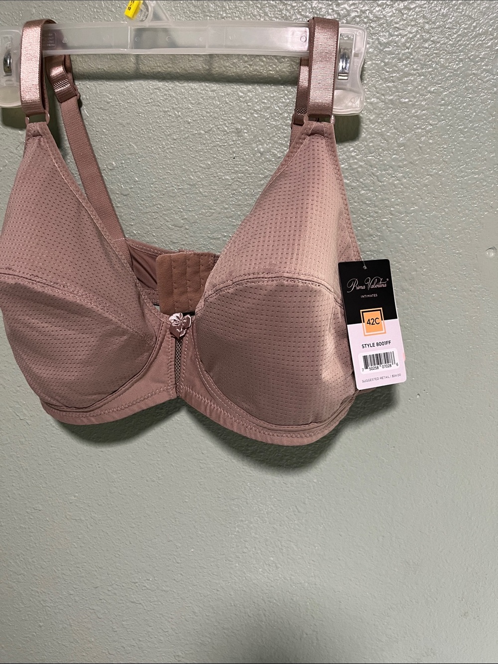 Rene Rofe Supportive Full Coverage Bra in Dusty Mauve